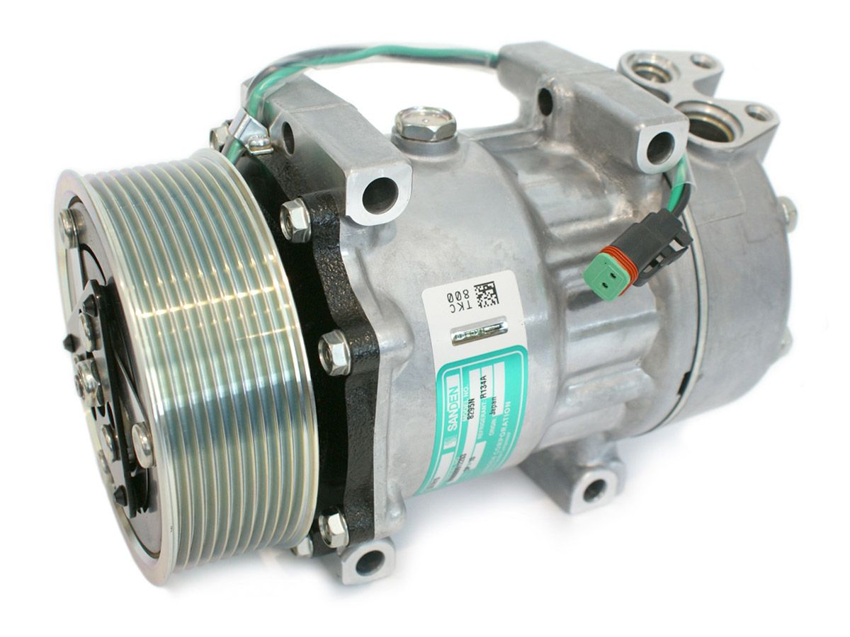 Sanden Klimakompressor Scania, 2564093, 1531196, 573125, 570608, 15504811 | 0044710210-01 – Original