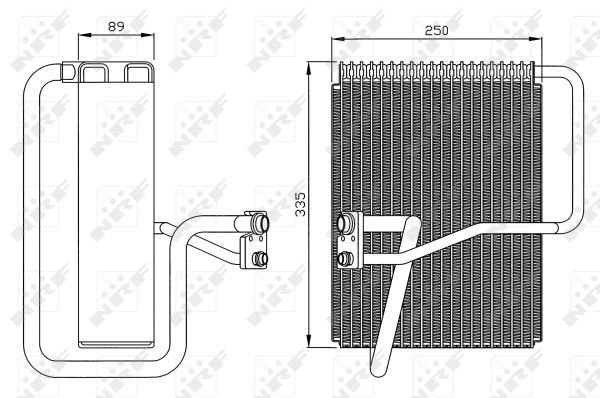 Verdampfer Klimaanlage, 0047110021-03