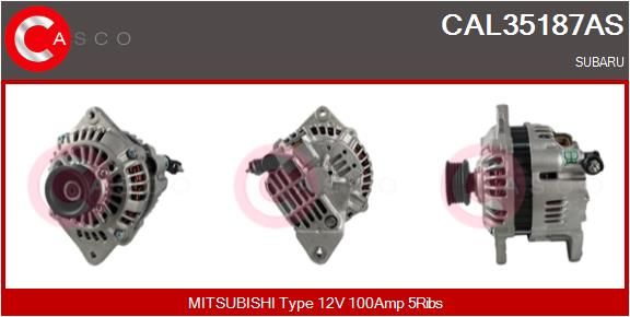 Aftermarket Generator - 0000415283-03 | Subaru, Mitsubishi, A003T08891, 23700AA190