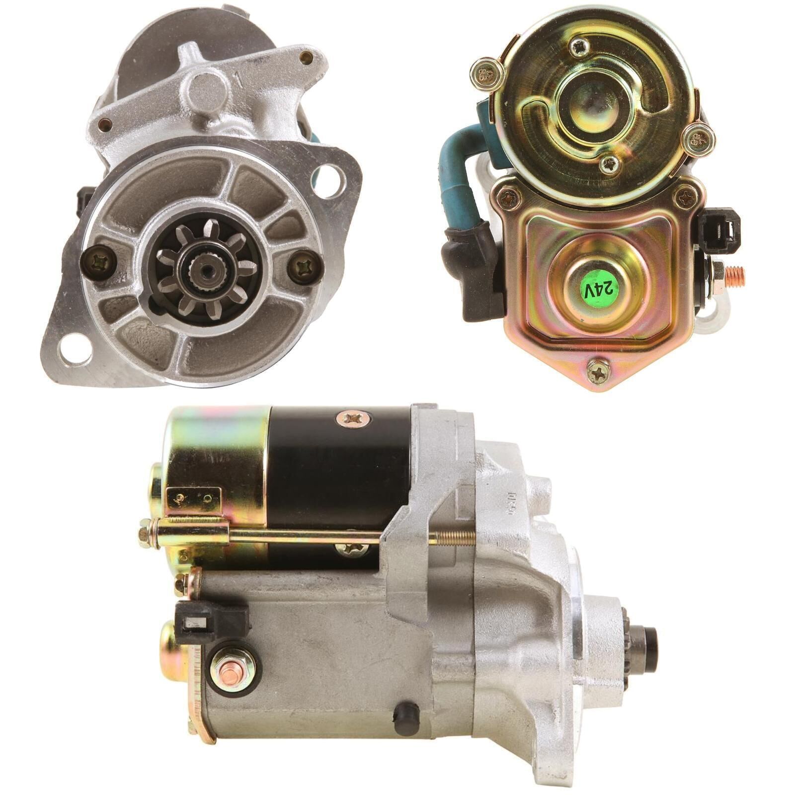 Aftermarket Starter - 0000214021-03 | Kubota, 1707763011, 1707763012, 1707763013