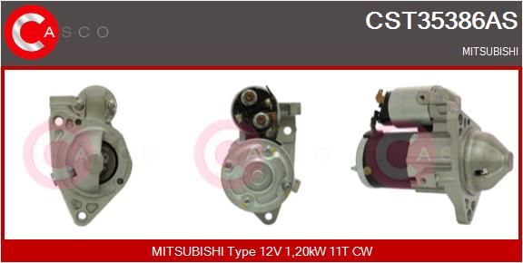 Aftermarkt Starter - 0000210466-03 | Mitsubishi, 1810A221, 1810A334, M0T34771ZT, M0TD1071ZT