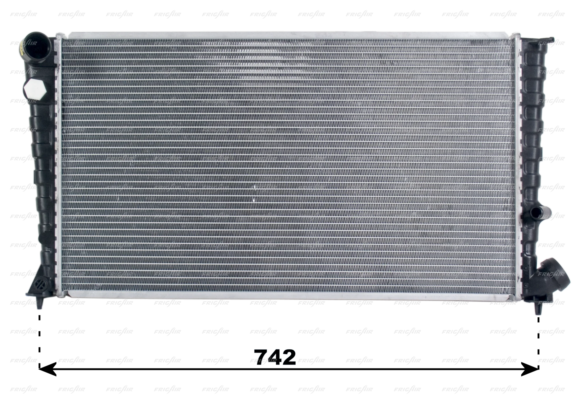 Kühlmittelkühler Citroen, Peugeot, 96347974, 1331EZ, 133055, 133041 | 0047013359-03
