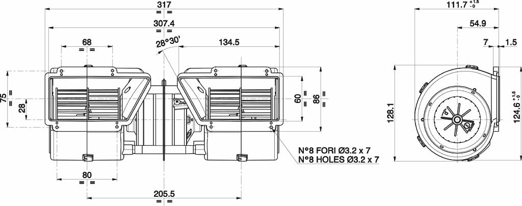 Original Innenraumgebläse 82002761, 82004366, G345810140020 – Ansicht 2