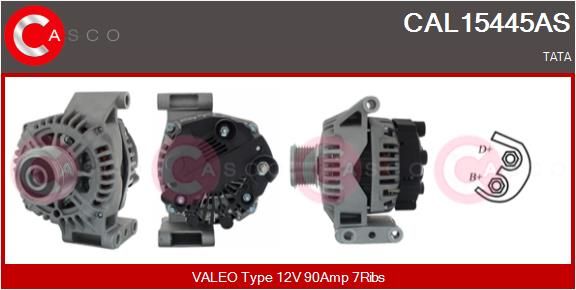 Aftermarket Generator - 0000411846-03 | Tata, Fiat, 505565090