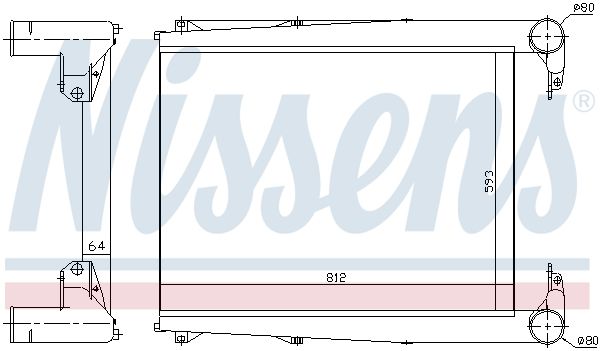 Ladeluftkühler, 0046810716-03 | Heuliez, Irisbus, 5001858499, 5006009388, 5010514245, 5001839156