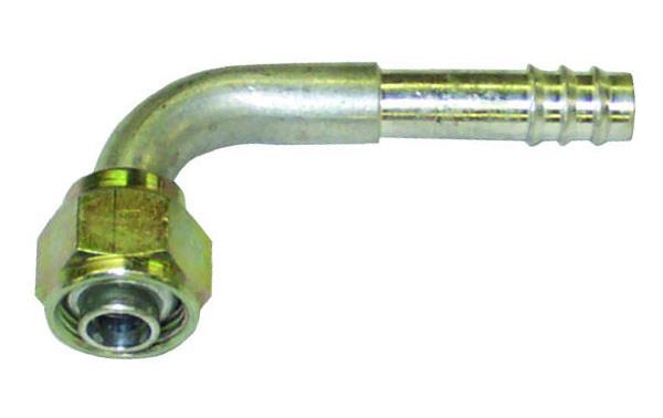 Aluminium Fitting | 90°, Schlauchgröße 6